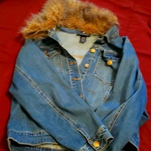 Jean Jacket/w jean pants set